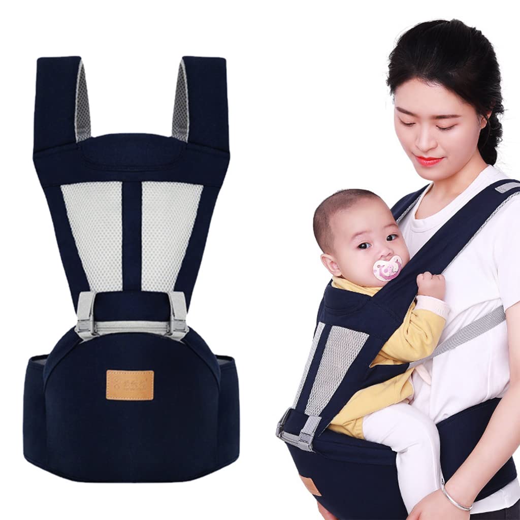 SNOWIE SOFT 6-in-1 Baby Carrier with Lumbar Support 360 All-Position Baby Wrap Carrier Front and Back Backpack Carrier for Breastfeeding Newborn Infant Toddler(7-66 Lb) (Blue1) SNOWIE SOFT 6-in-1 Baby Carrier with Lumbar Support 360 All-Position Baby Wrap Carrier Front and Back Backpack Carrier for Breastfeeding Newborn Infant Toddler(7-66 Lb) (Blue1)